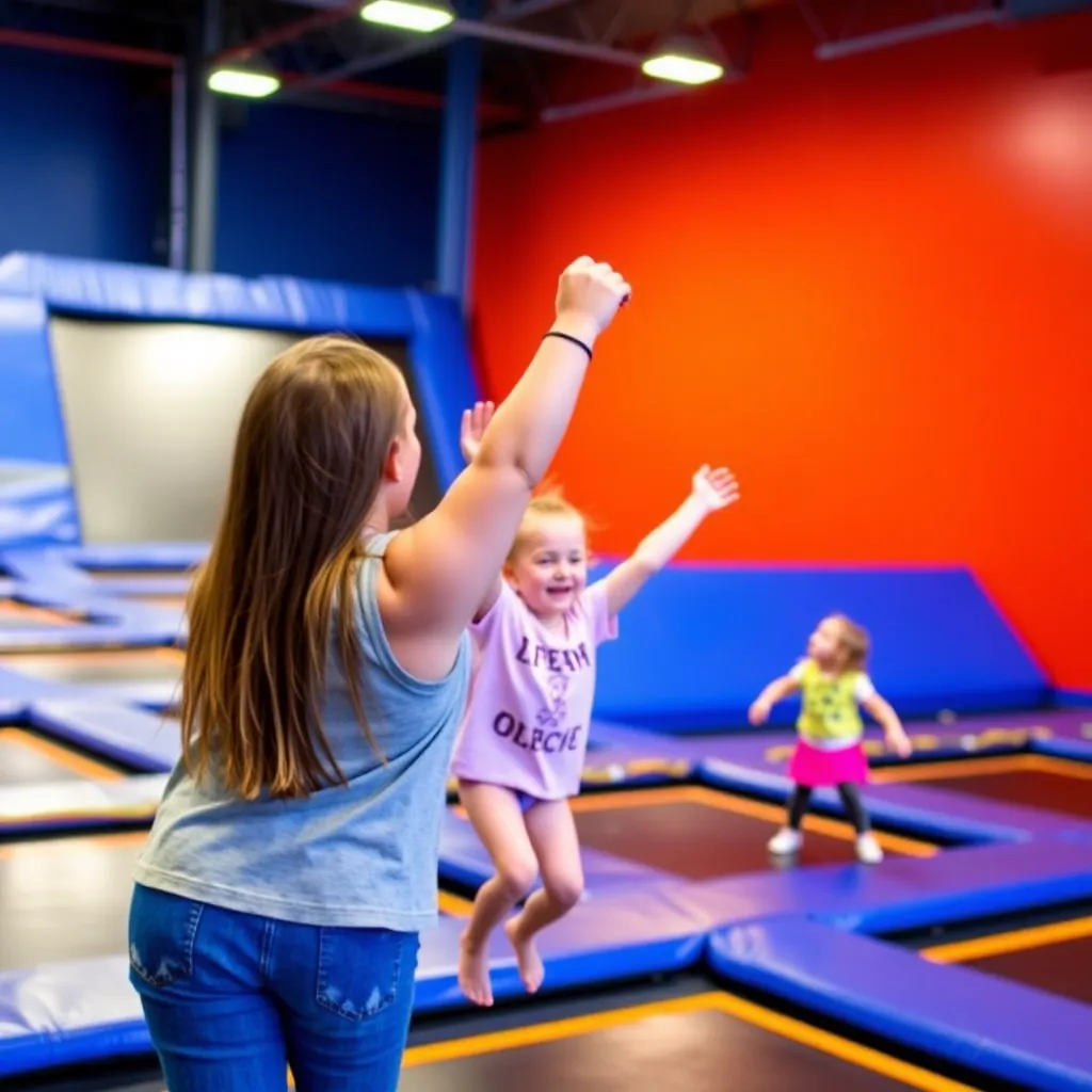 Kids birthday party places Urban Air Trampoline And Adventure Park in St. Charles