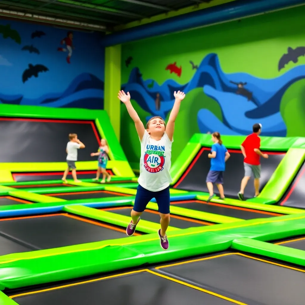 Kids birthday party places Urban Air Trampoline And Adventure Park in Bloomington