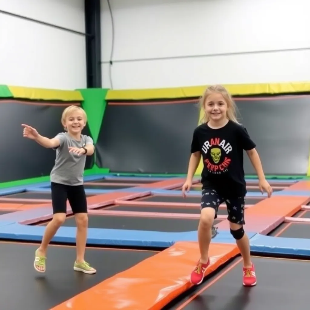 Kids birthday party places Urban Air Trampoline And Adventure Park in South Portland