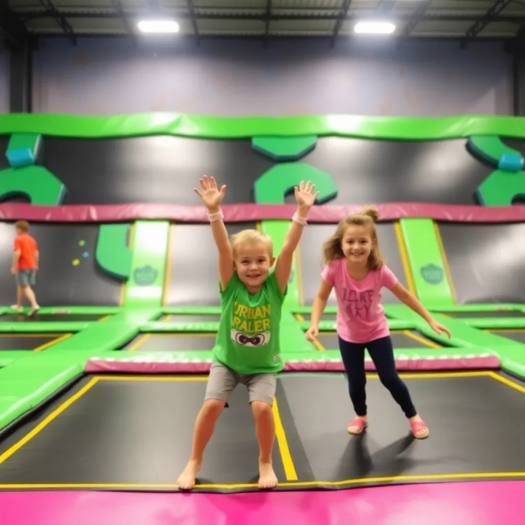 Kids birthday party places Urban Air Trampoline And Adventure Park in Bangor