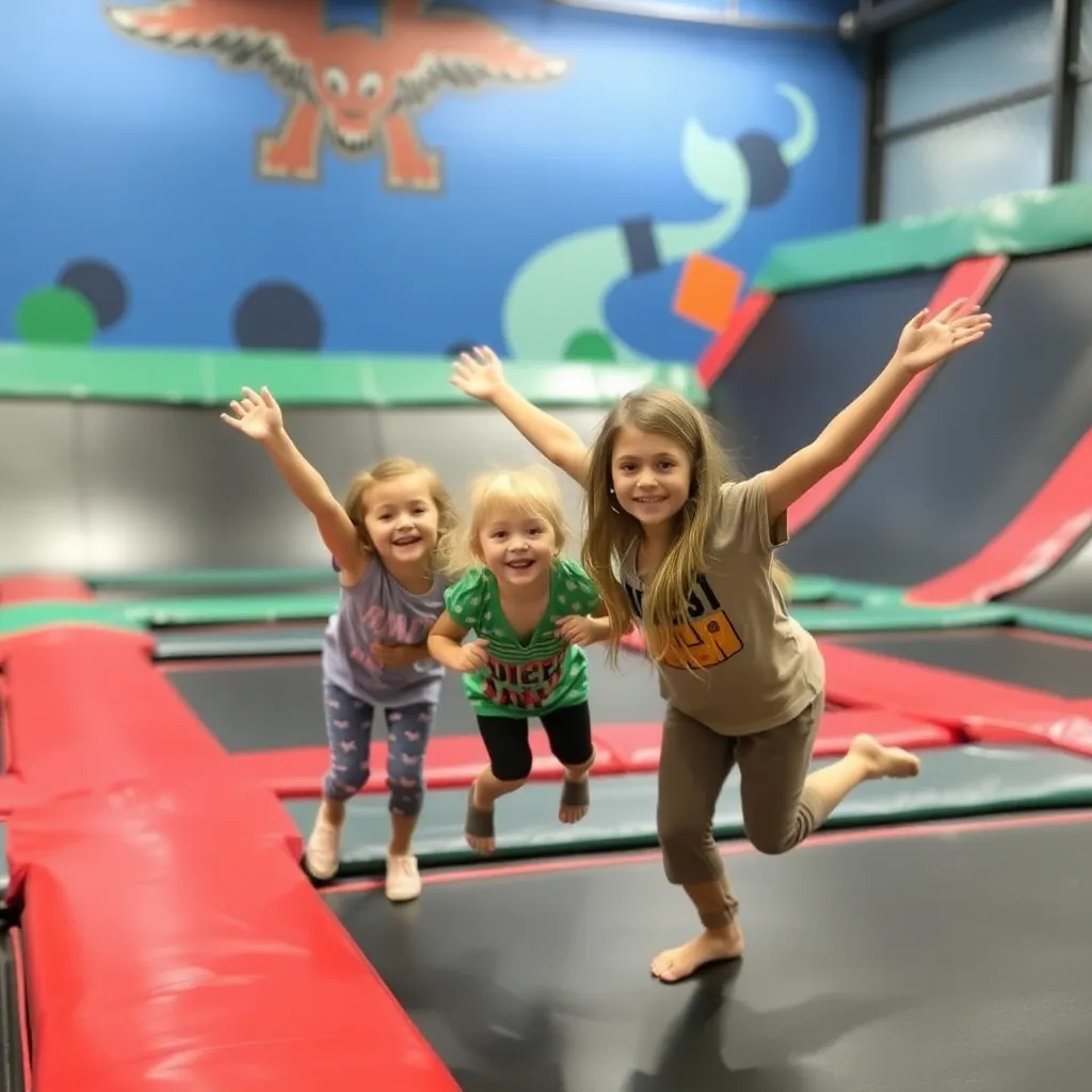Kids birthday party places Urban Air Trampoline And Adventure Park in Oxford