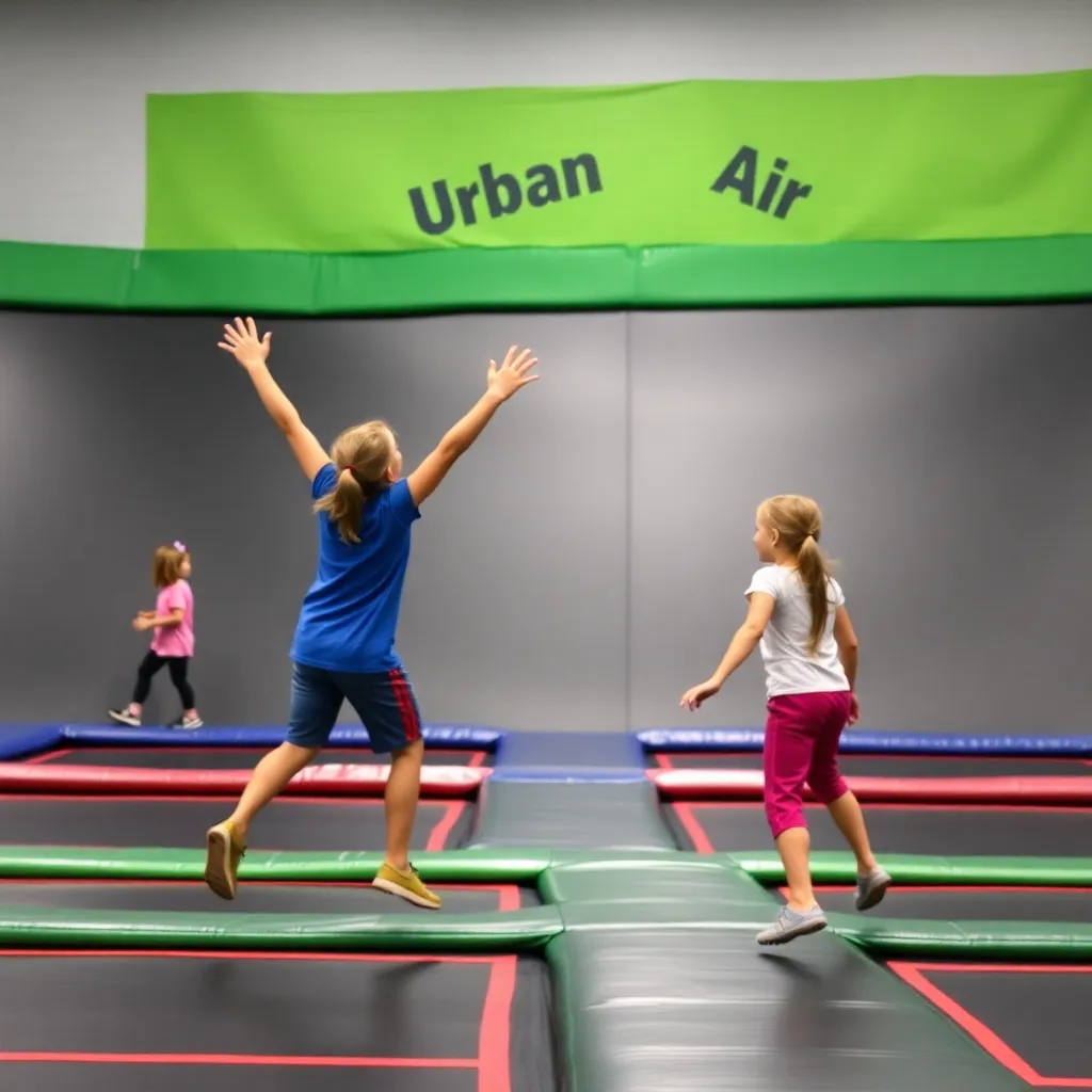 Kids birthday party places Urban Air Trampoline And Adventure Park in Southaven