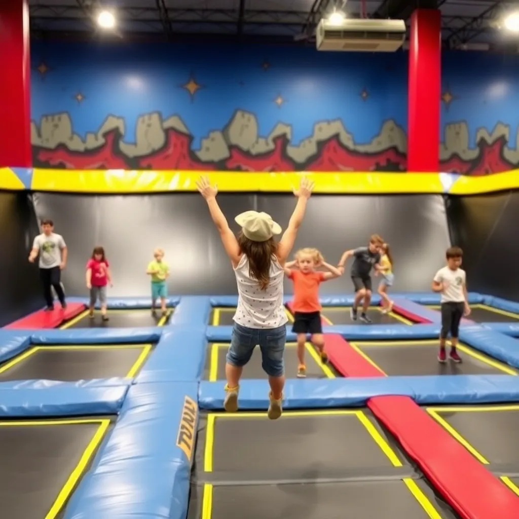 Kids birthday party places Urban Air Trampoline And Adventure Park in Reno