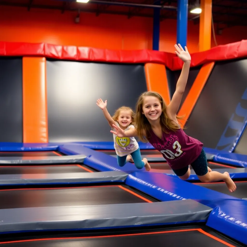 Kids birthday party places Urban Air Trampoline And Adventure Park in Benton