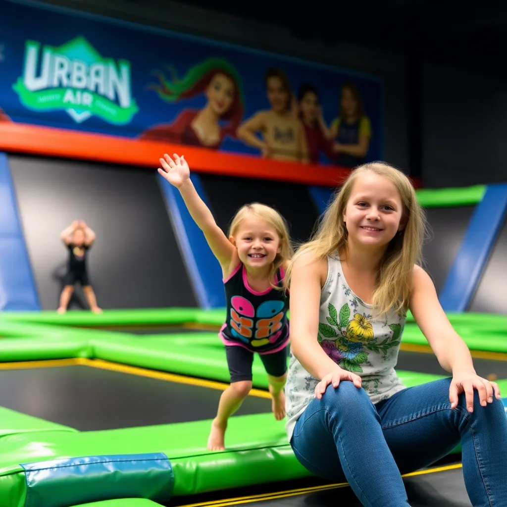 Kids birthday party places Urban Air Trampoline And Adventure Park in Vancouver