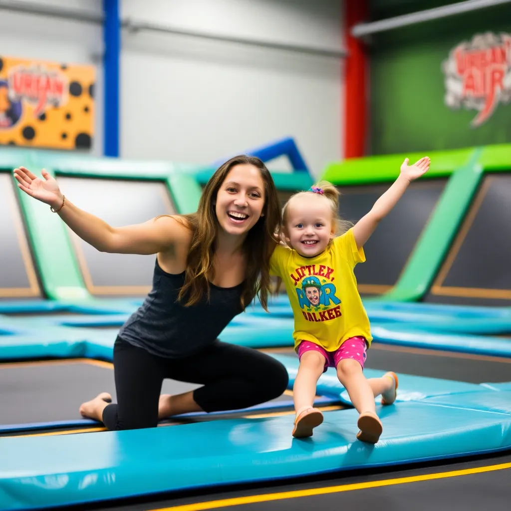 Kids birthday party places Urban Air Trampoline And Adventure Park in Trexlertown