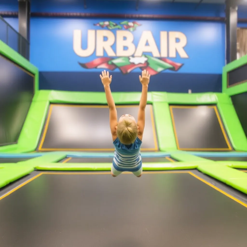 Kids birthday party places Urban Air Trampoline And Adventure Park in Dallas