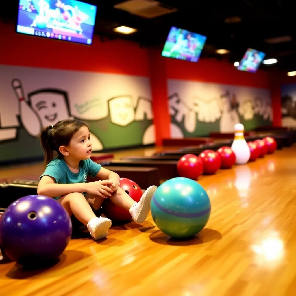 Kids birthday party places Valley Bowl in Randolph