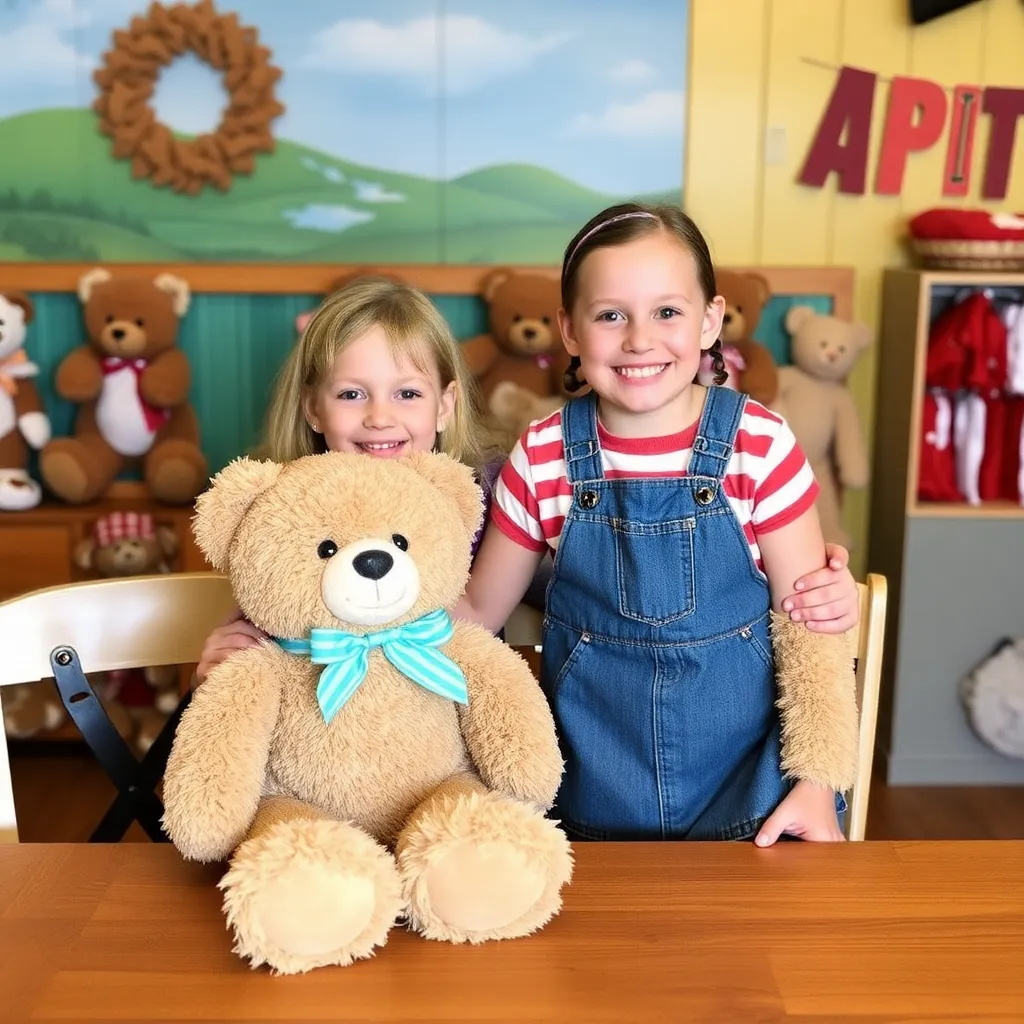 Kids birthday party places Vermont Teddy Bear Factory in Shelburne