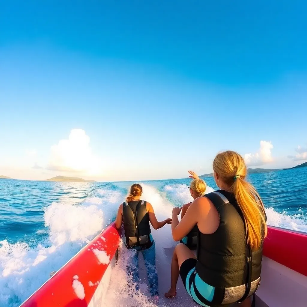 Kids birthday party places Vi Jet Boat Tours in Yacht Haven Grande