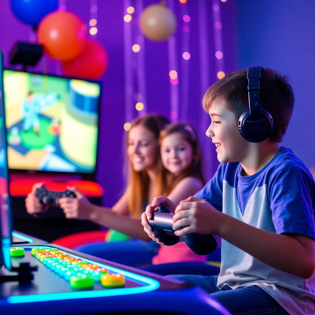 Kids birthday party places Video Game Parties in Pipersville
