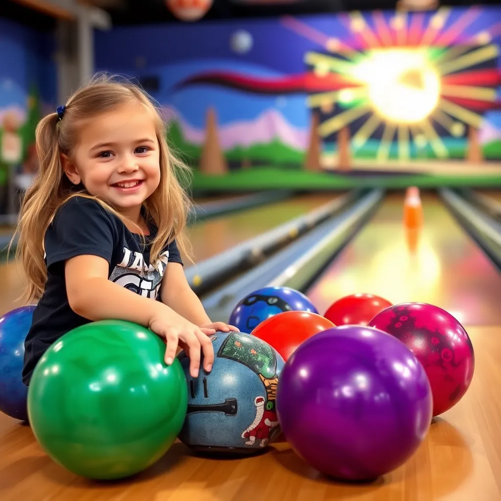 Kids birthday party places Village Bowl in Mitchell