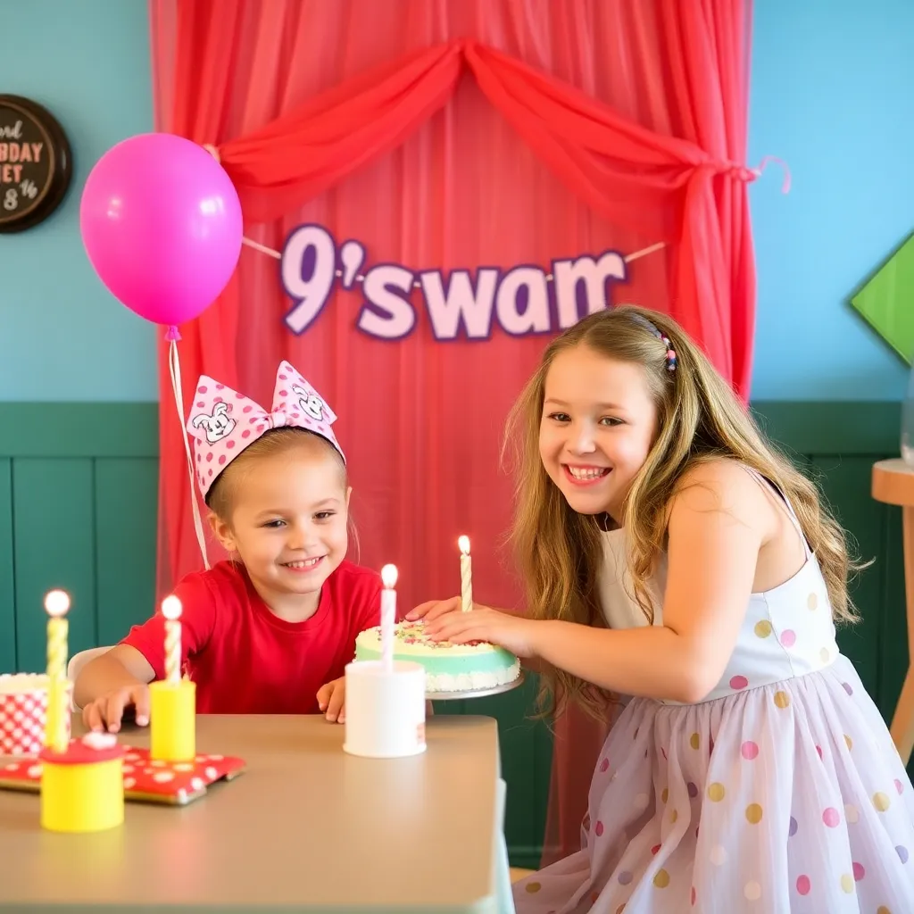 Kids birthday party places Village Square in Mt Laurel Township