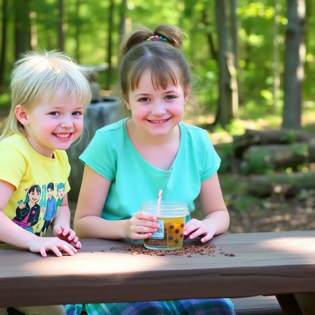 Kids birthday party places Vins Nature Center in Quechee