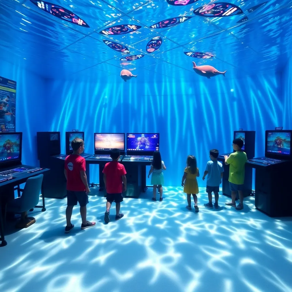 Kids birthday party places Virgin Islands Videogame Network in Kings Quarters