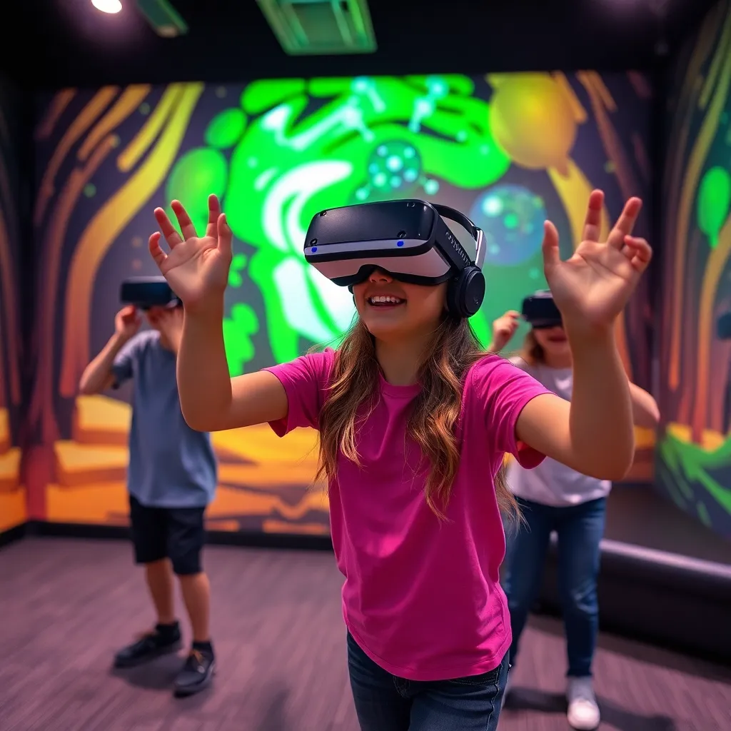 Kids birthday party places Virtual Reality - Vr Odyssey in Brainerd
