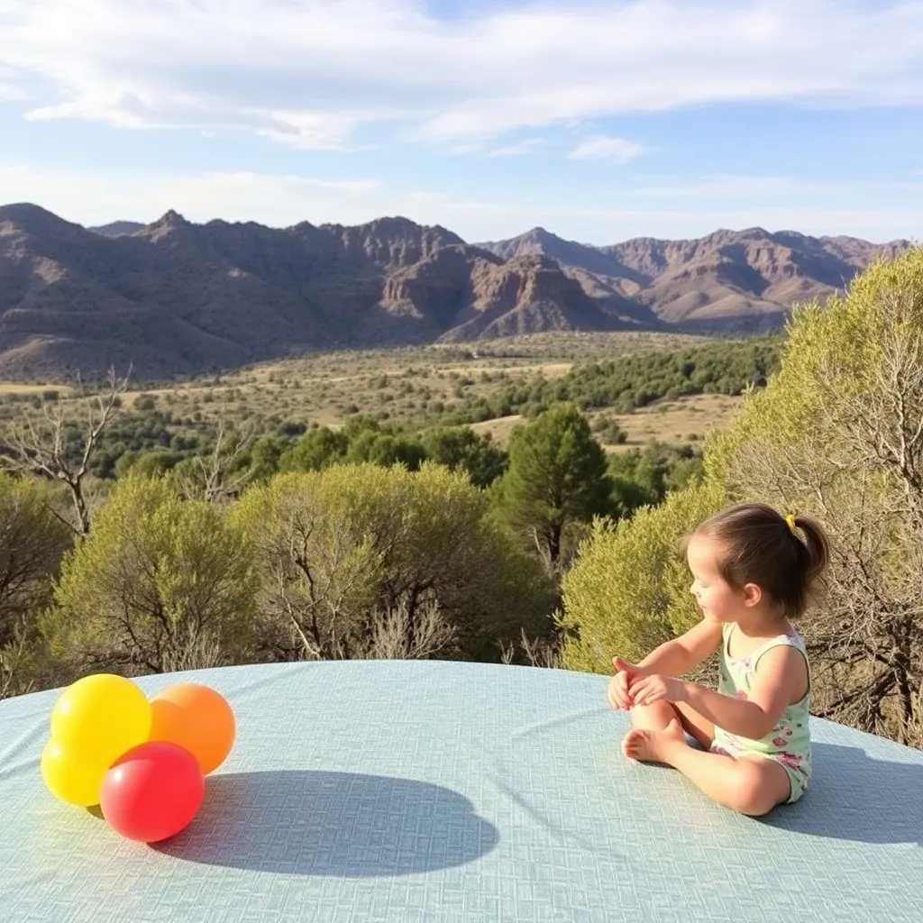 Kids birthday party places Vista Verde Park in Albuquerque