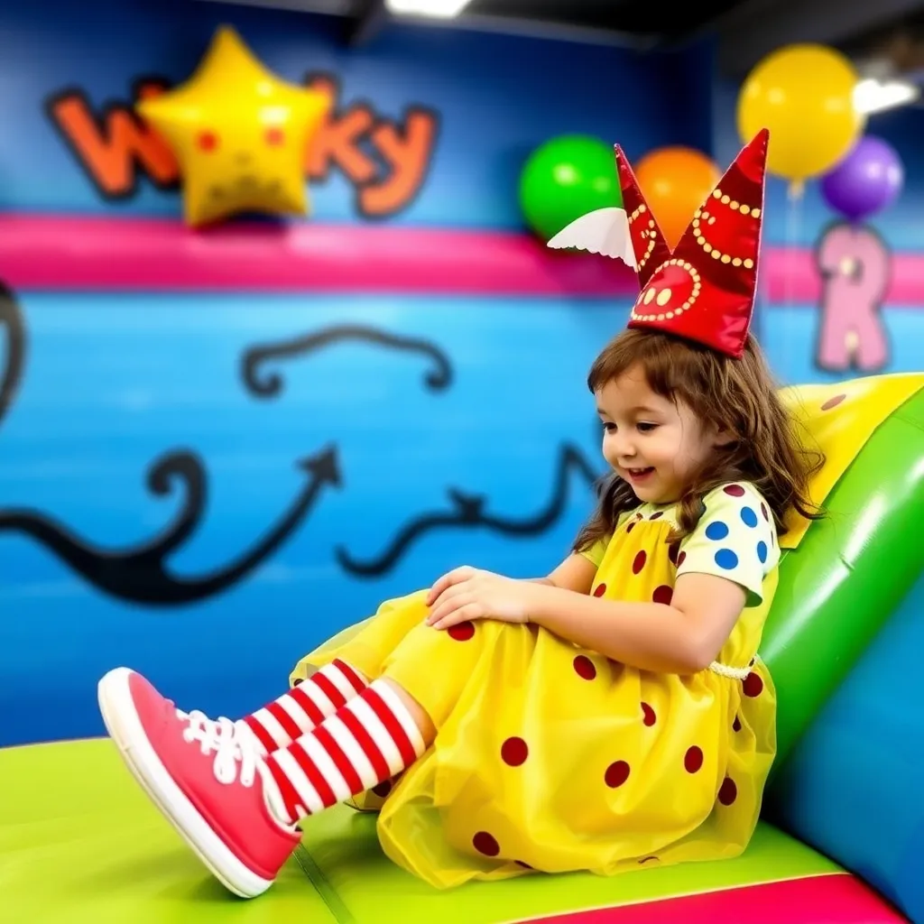 Kids birthday party places Wacky Kidz in Hollywood Park