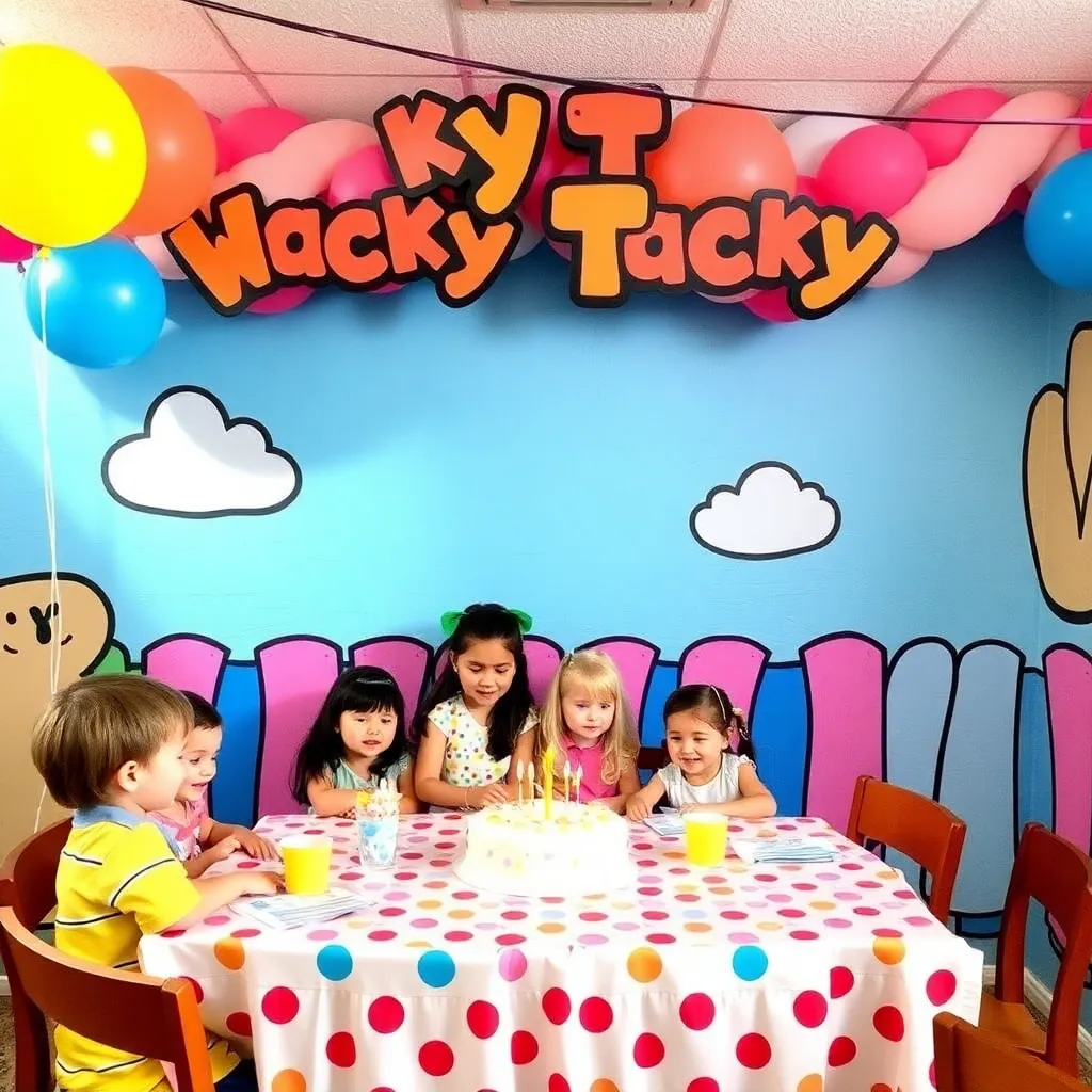 Kids birthday party places Wacky Tacky Rancho Cordova in Rancho Cordova