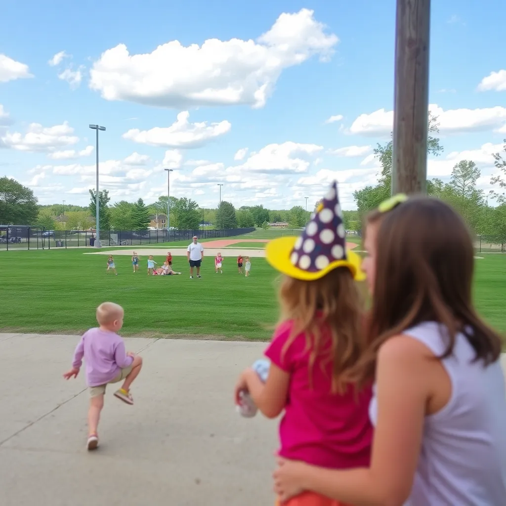 Kids birthday party places Werner Park in Papillion