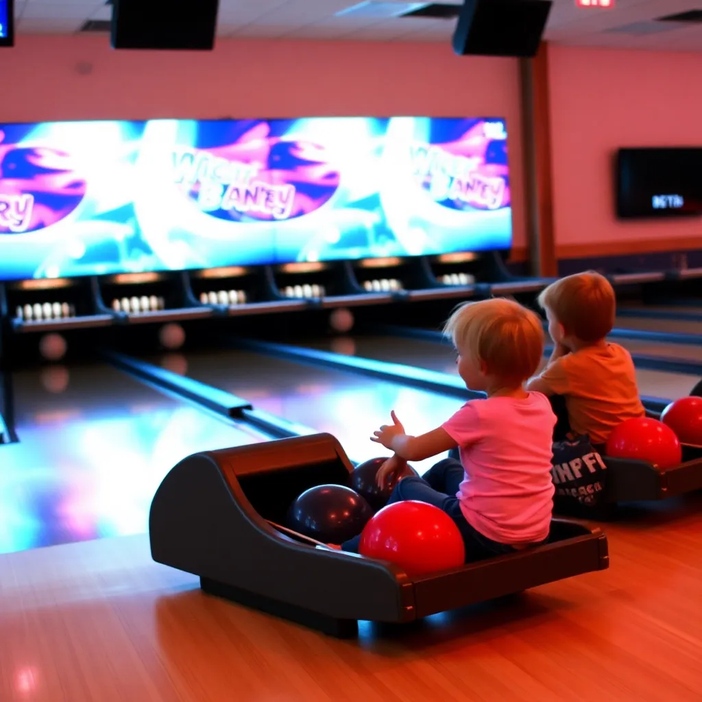 Kids birthday party places Wickford Lanes in North Kingstown