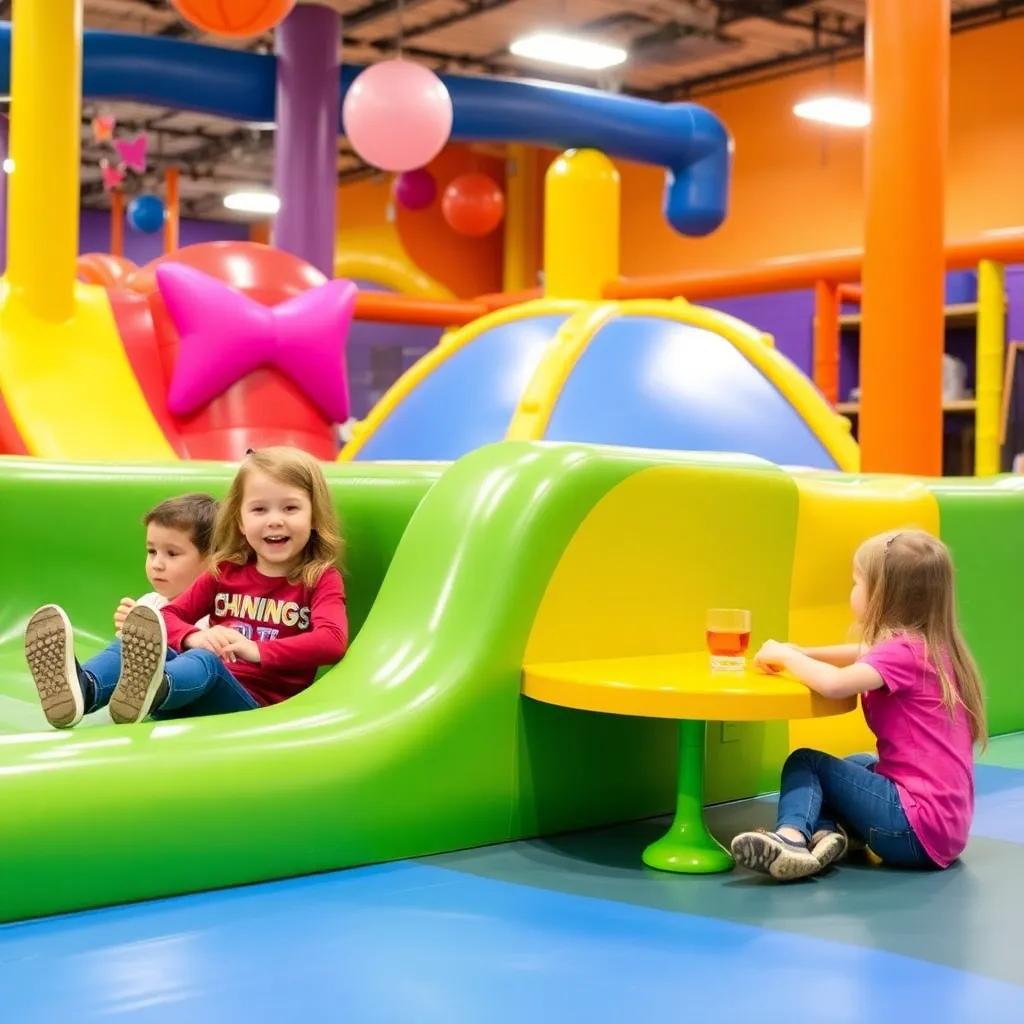 Kids birthday party places Wigglin’ Out Indoor Playground in Las Vegas
