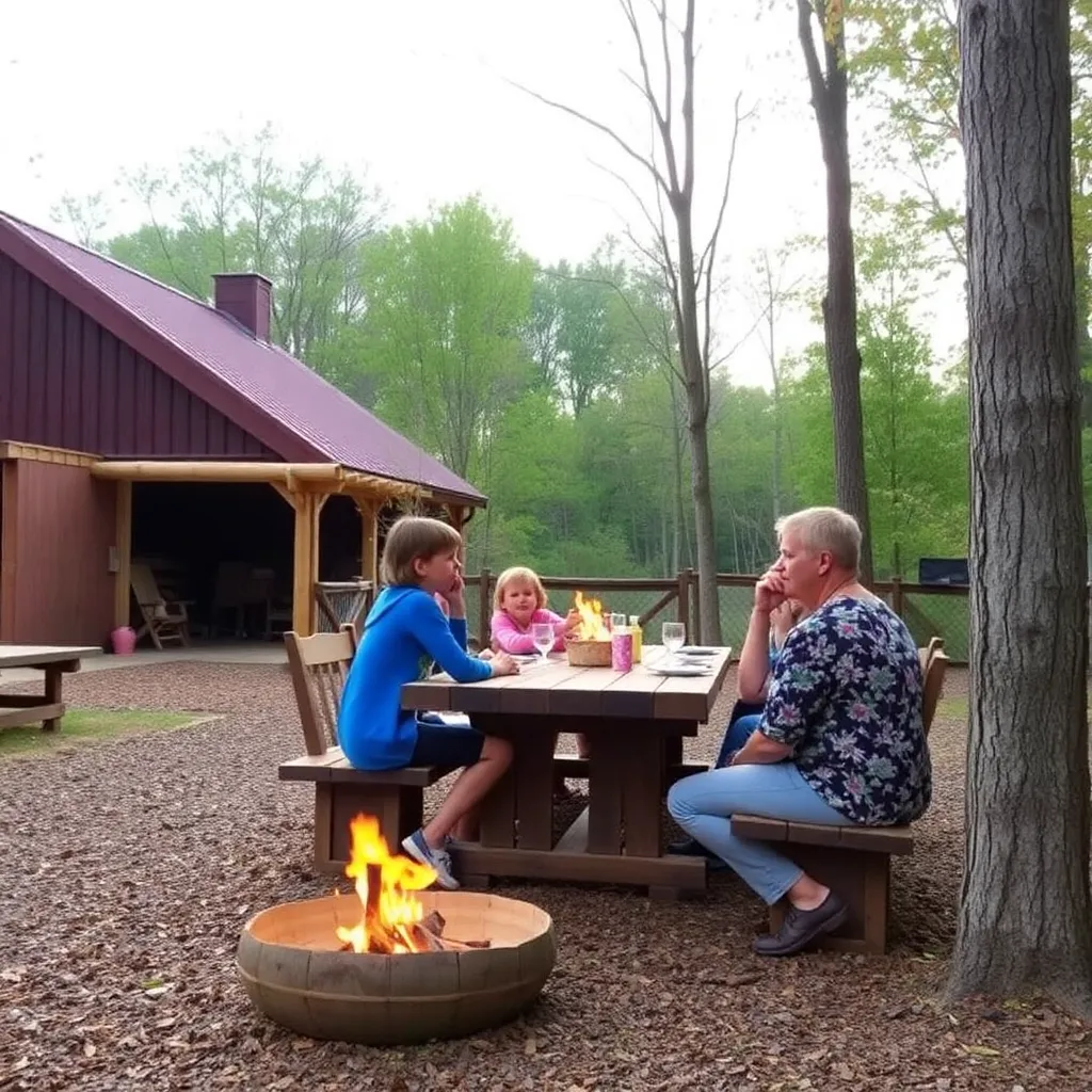 Kids birthday party places Wilderness Station in Murfreesboro