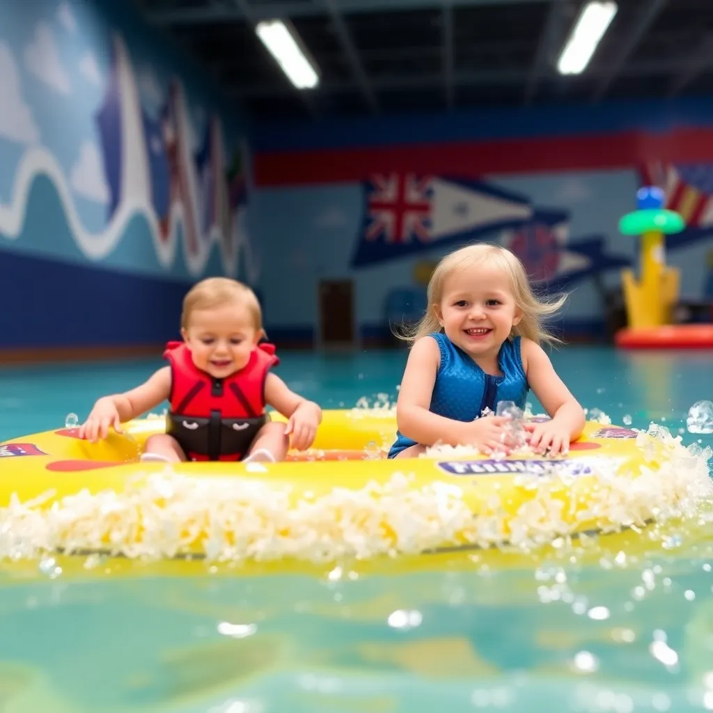 Kids birthday party places Windjammer Fun Center in Danville