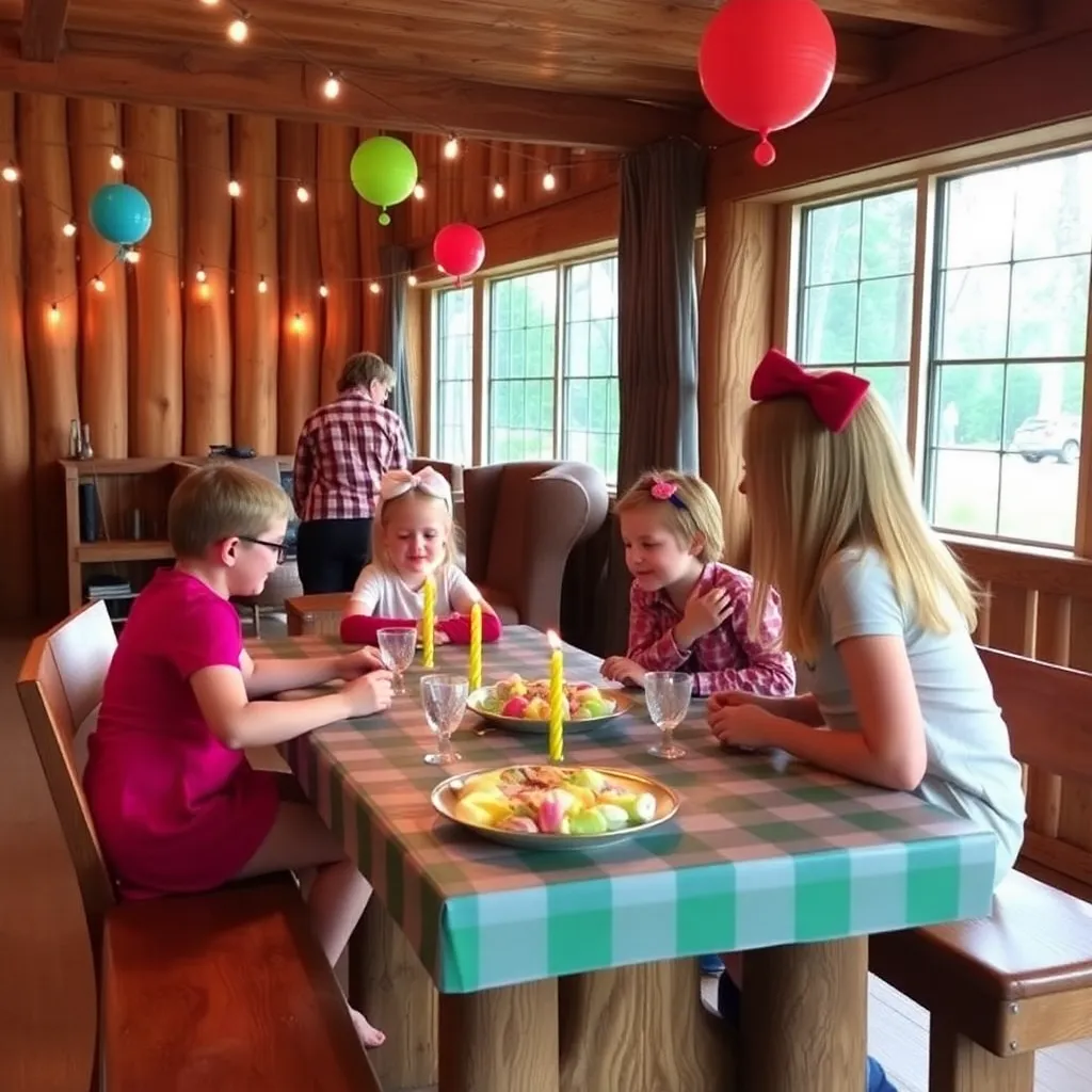 Kids birthday party places Wood Park in Thorsby