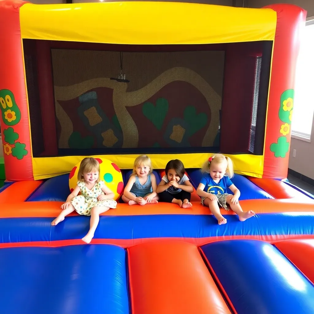 Kids birthday party places Woody's Jump N Play in McDonough
