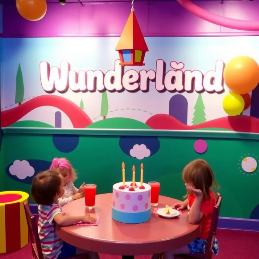 Kids birthday party places Wunderland in Beaverton