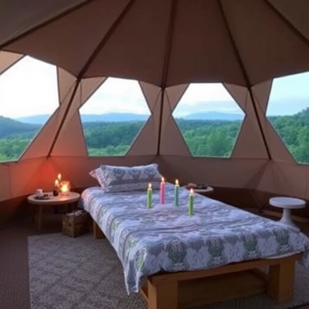 Kids birthday party places Wv Glamping Domes in Alderson