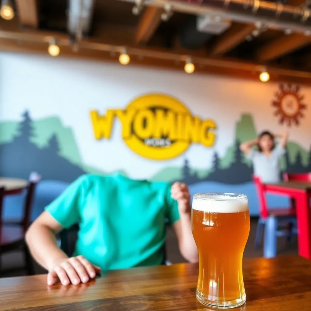 Kids birthday party places Wyoming Ale Works in Casper