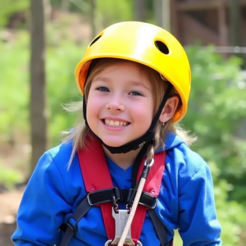 Kids birthday party places Zipzone Outdoor Adventures in Columbus